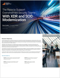 The Race to Support Overwhelmed Security Teams With XDR and SOC Modernization