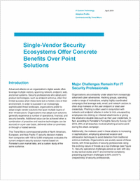 Single-Vendor Security Ecosystems Offer Concrete Benefits Over Point Solutions
