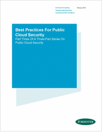 Forrester: Best Practices for Public Cloud Security