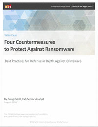 Four Countermeasures to Protect Against Ransomware