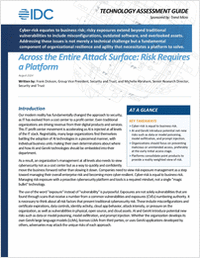 IDC Tech Assessment Guide ASRM