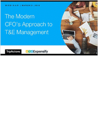 The Modern CFO's Approach to T&E Management
