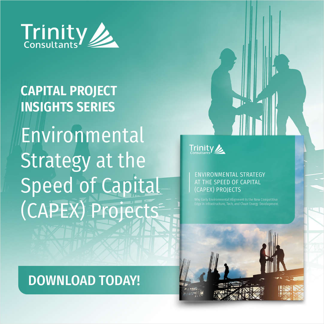 Environmental Strategy at the Speed of Capital Projects