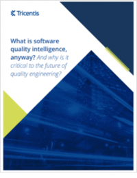 What is software quality intelligence, anyway?