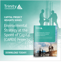 Environmental Strategy at the Speed of Capital Projects