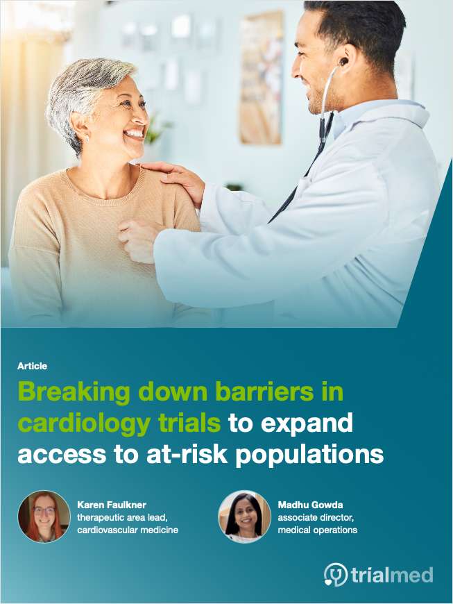 Breaking down barriers in cardiology trials to expand access to at-risk populations