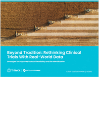 Rethinking Clinical Trials with Real-World Data