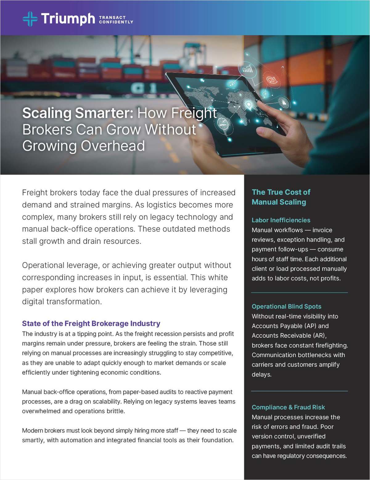 Scaling Smarter: How Freight Brokers Can Grow Without Growing Overhead