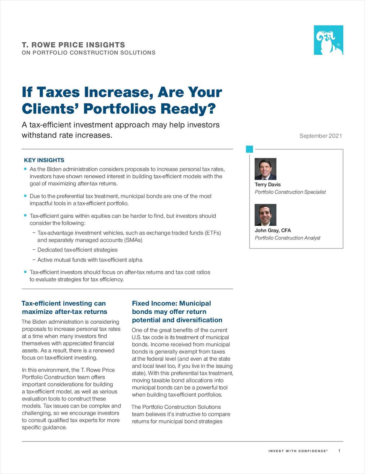 If Taxes Increase, Are Your Clients' Portfolios Ready?