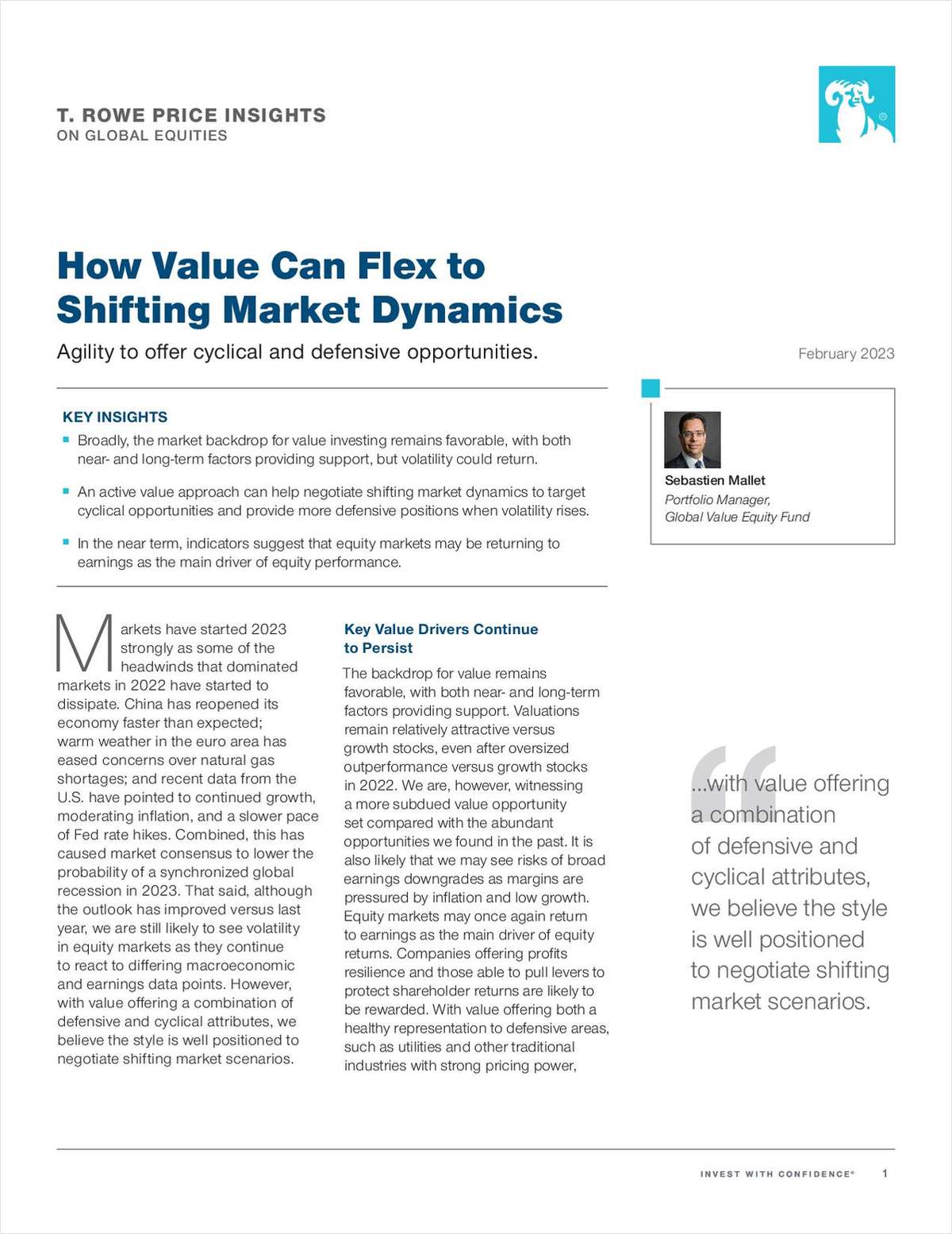How Value Can Flex to Shifting Market Dynamics