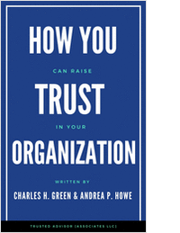 How You Can Raise Trust In Your Organization