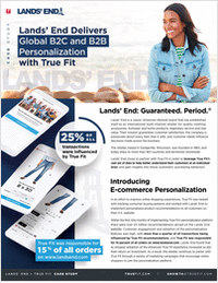 Lands' End Delivers Global B2C and B2B Personalization with True Fit