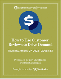 How to Use Customer Reviews to Drive Demand