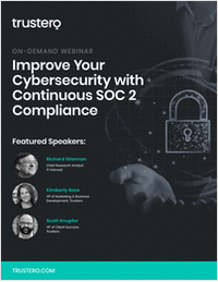 Live Webinar: Improve Your Cybersecurity with Continuous SOC 2 Compliance