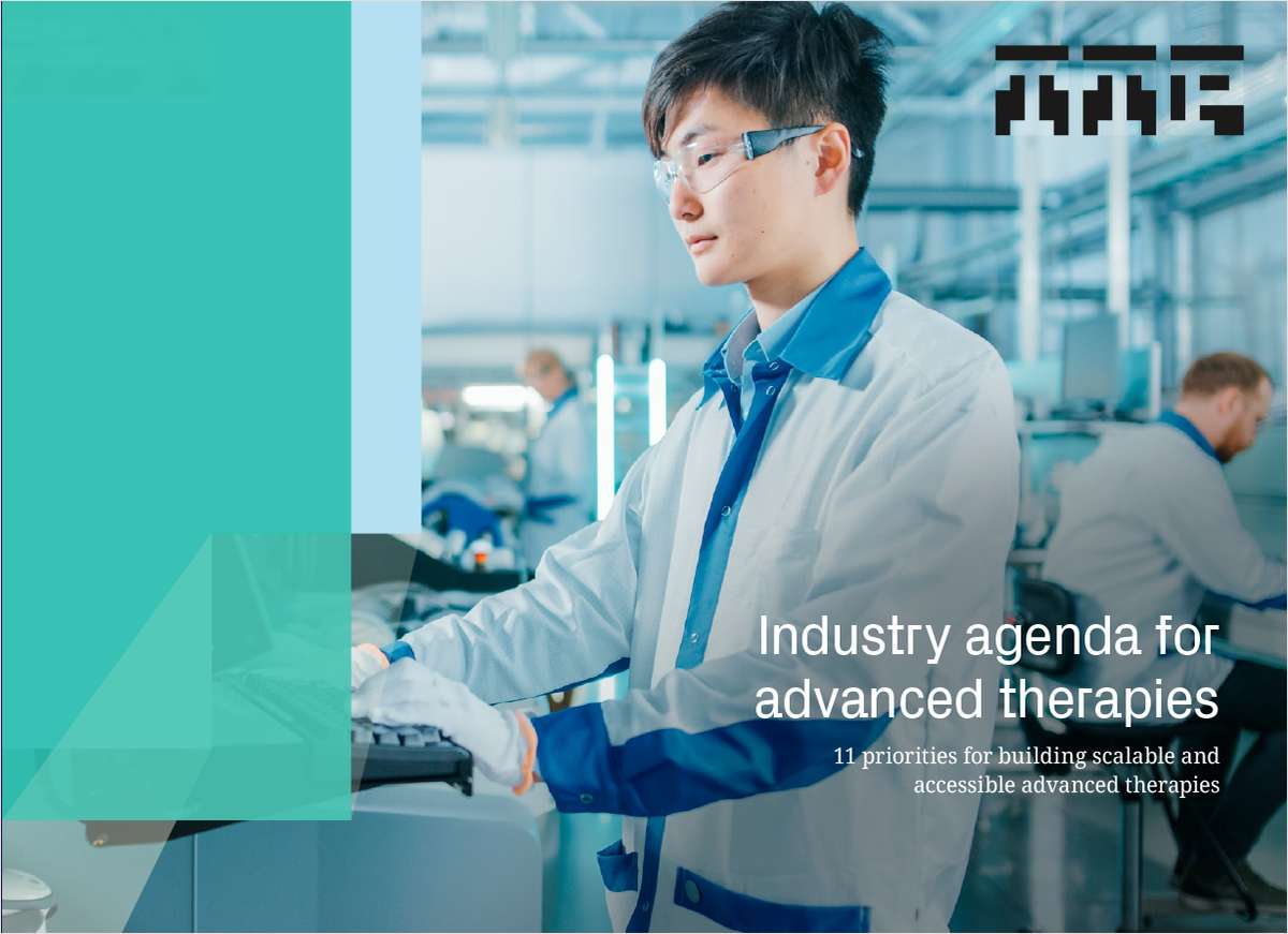 An Industry Agenda for Advanced Therapies.