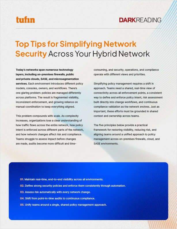 Top Tips to Simplify Network Security Across Your Hybrid Network