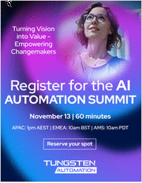 The AI Automation Summit: Turning Vision into Value and Empowering Changemakers