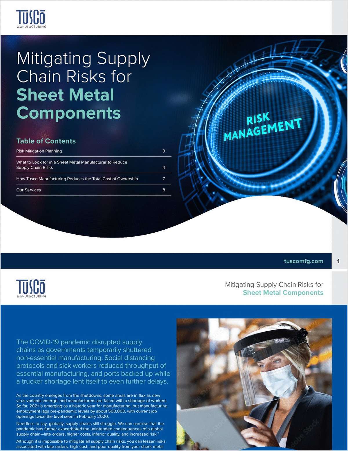 Mitigating Supply Chain Risks for Sheet Metal Components