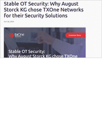 Stable OT Security: Why August Storck KG chose TXOne Networks for their Security Solutions