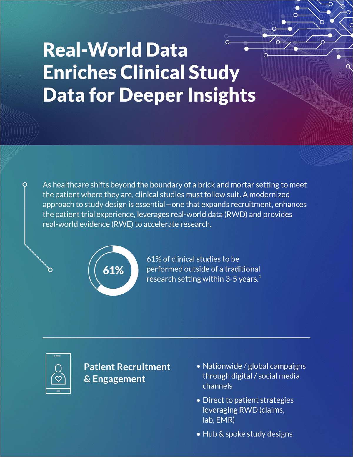 Modernizing Clinical Trials With Real-World Data Enrichment