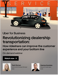 Revolutionizing dealership transportation: How rideshare can improve the customer experience and your bottom line