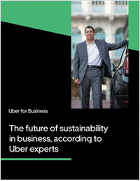 The future of sustainability in business, according to Uber experts