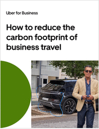 Monitor business travel's carbon footprint with Uber for Business