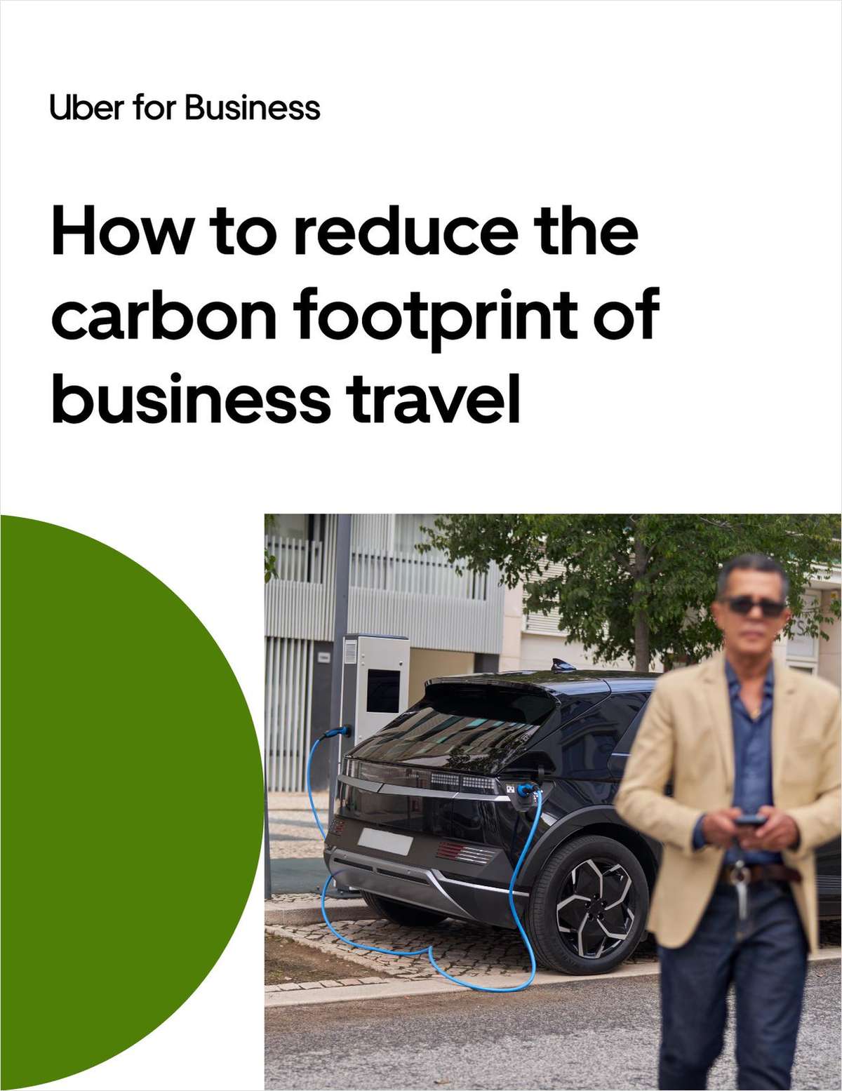 Monitor business travel's carbon footprint with Uber for Business