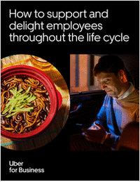 Delight your team from day one with Uber for Business