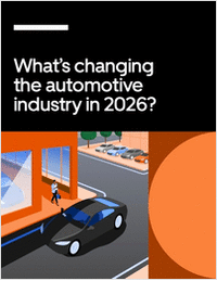 What's changing the automotive industry in 2026?