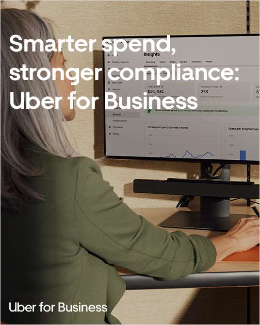Smarter spend, stronger compliance: Uber for Business