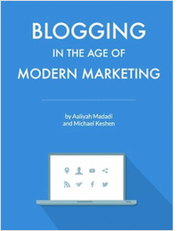 Blogging in the Age of Modern Marketing