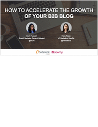 How to Accelerate the Growth of Your B2B Blog