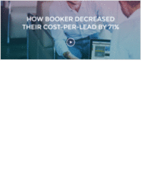 How Booker Decreased Their Cost-Per-Lead By 71%