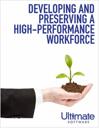 Developing and Preserving a High-Performance Workforce