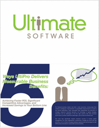 5 Ways UltiPro Delivers Measurable Business Benefits