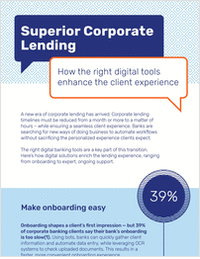 How to Upgrade Corporate Lending With the Right Digital Tools