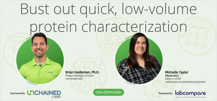 Bust out quick, low-volume protein characterization on Stunner