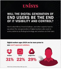 Will the Digital Generation of End Users be the End of IT Visibility and Control?
