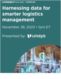 Harnessing data for smarter logistics management