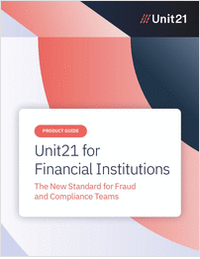 Unit21 for Financial Institutions