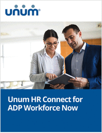 Get a sneak peak at Unum HR Connect and ADP Workforce Now integration