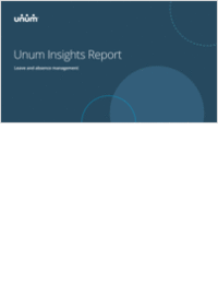 Unum Leave and Absence Management Insights Report