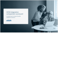 HCM Integration Comparison Scorecard