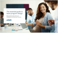 The Essential Guide to Leave Program Design