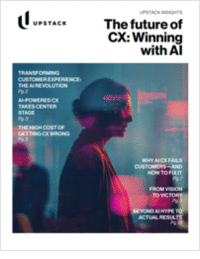 The future of CX: Winning with AI