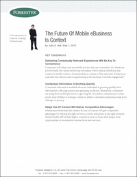Forrester Future of eBusiness