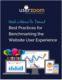 Best Practices for Benchmarking the Website User Experience