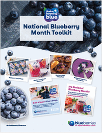 Everything You Need to Make Your National Blueberry Month Successful