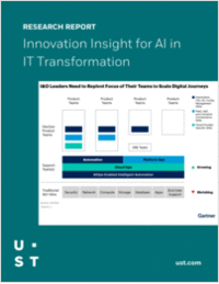 Innovation Insight for AI in IT Transformation - Gartner Research